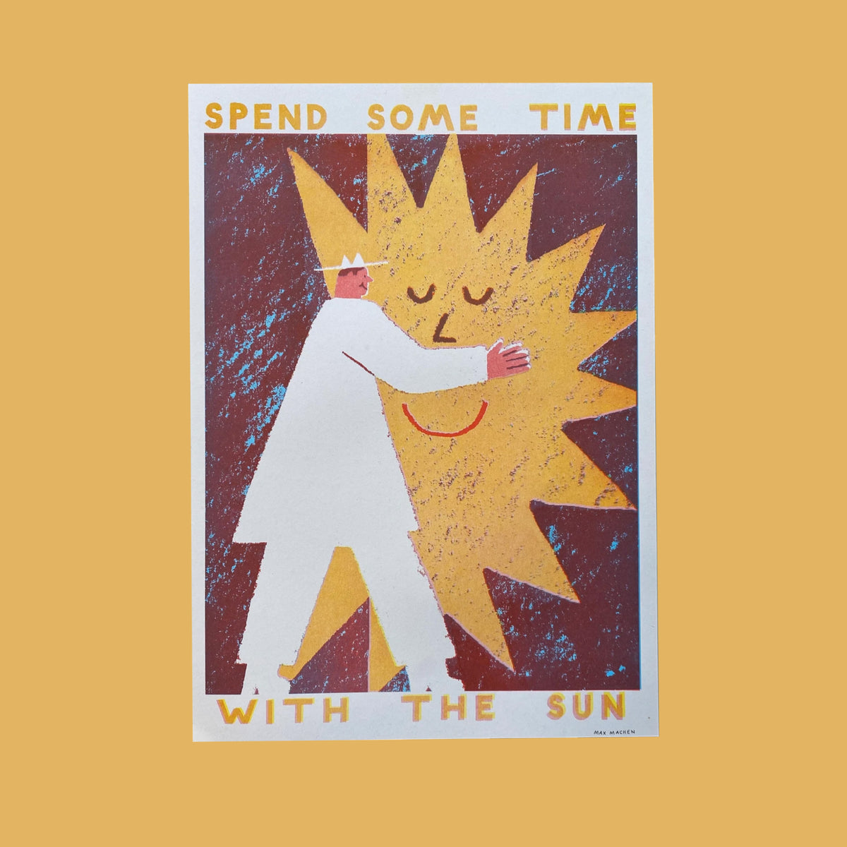 Sun Riso Print by A3 Max Machen