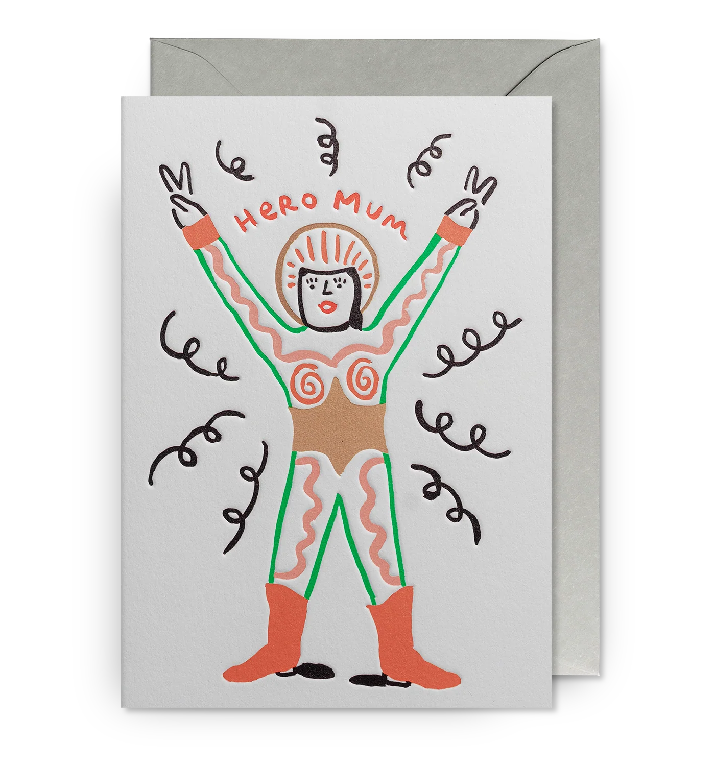 Hero Mum Card