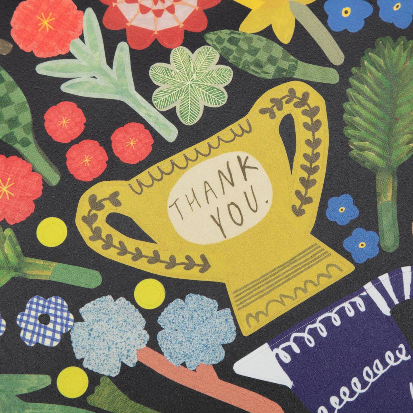 'Make Your Own Thank You Cards' Floral Set