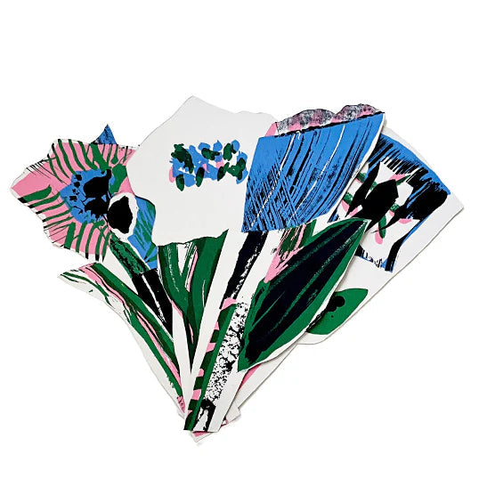 Bouquet Fold-Out Card by Laura Slater