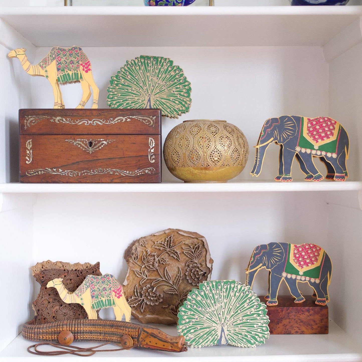 Peacock Greeting Card