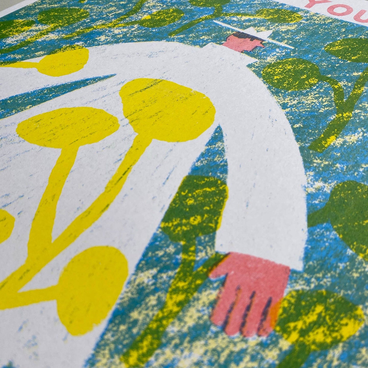 Nature Riso Print A3 by Max Machen