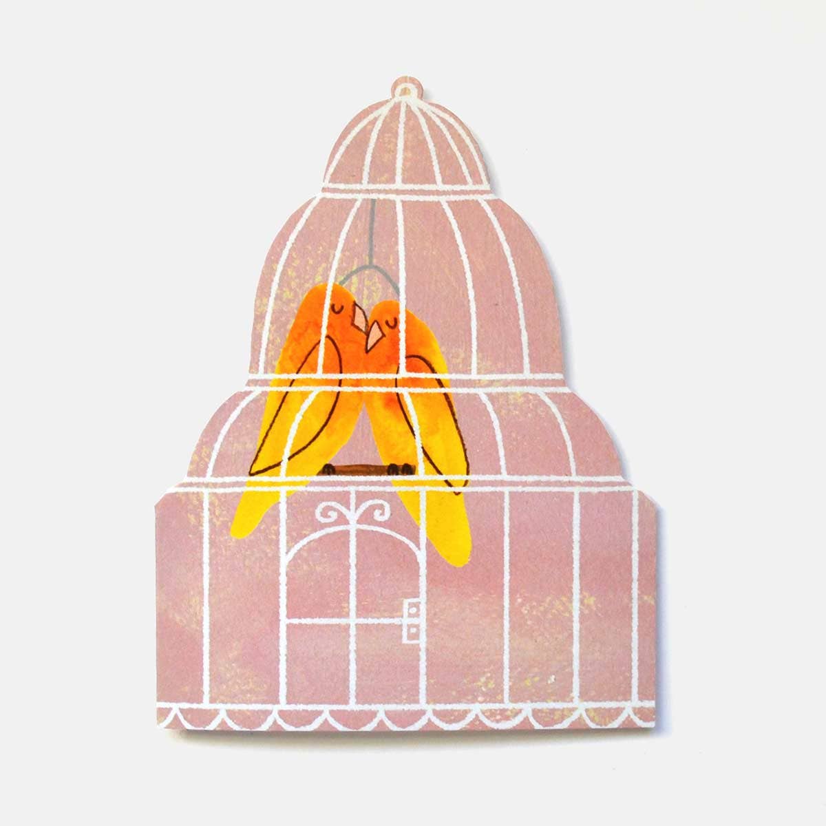 Lovebirds Greeting Card