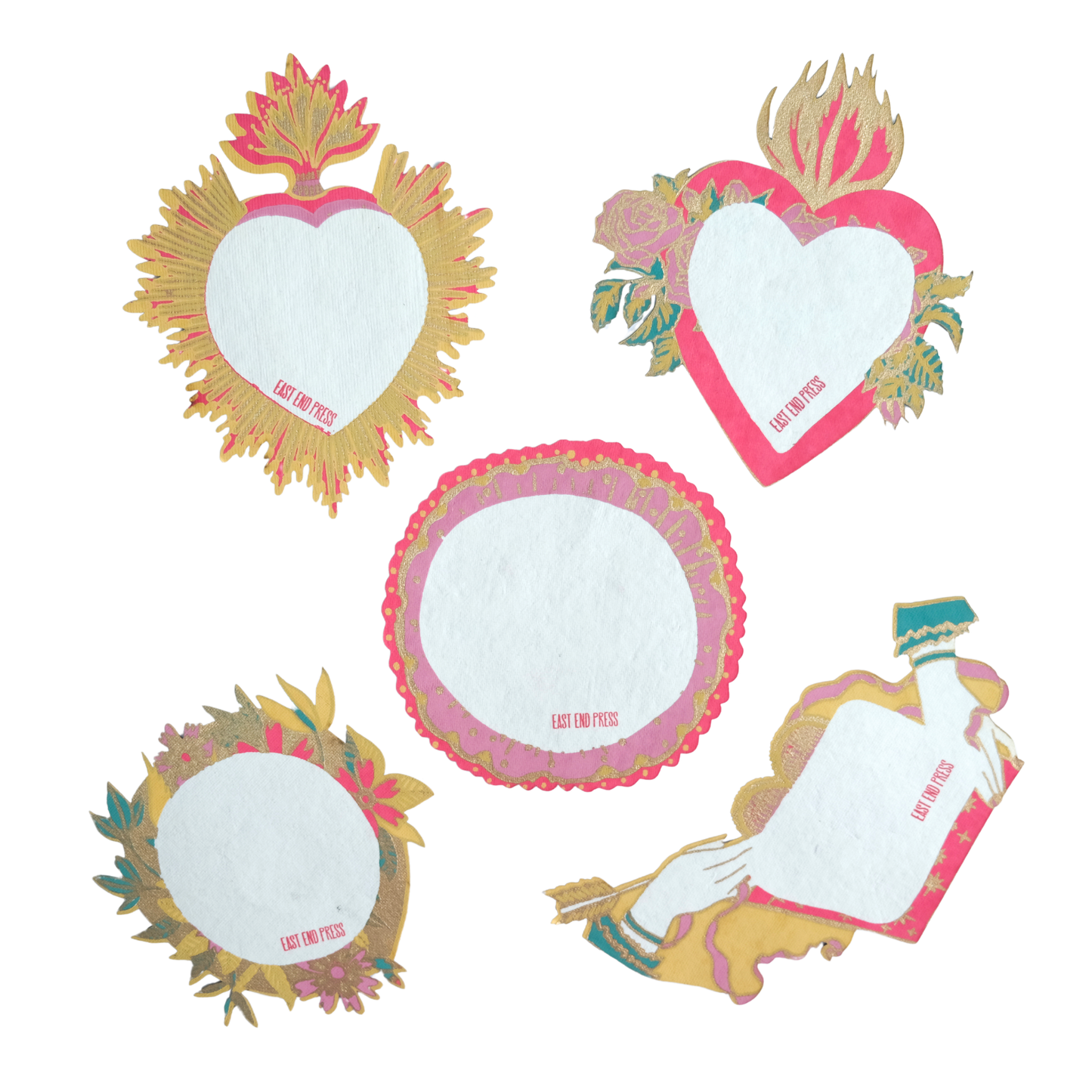 Love Heart Notecards Set