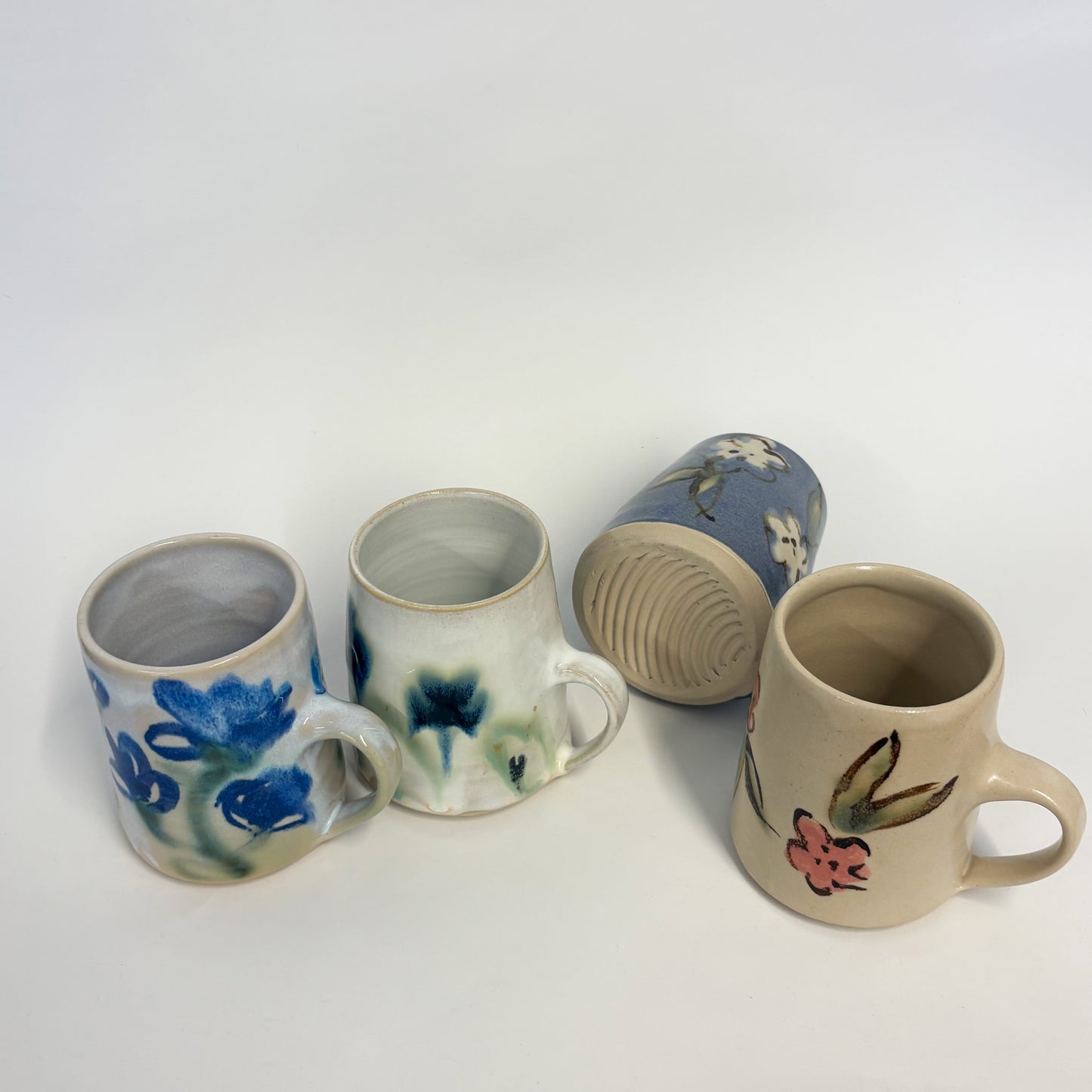 Tall Floral Mug