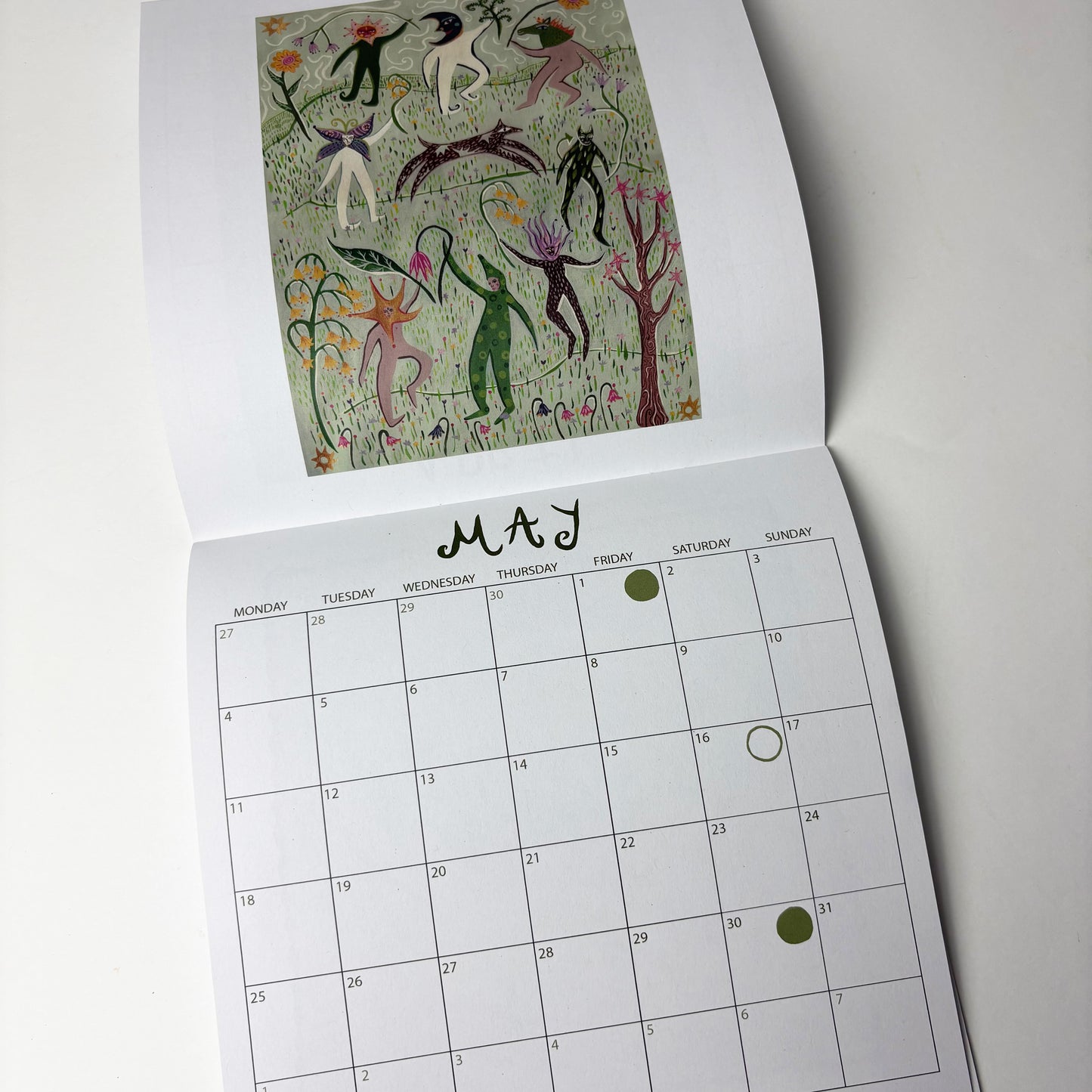 2026 Illustrated Calendar by Joy Rooney
