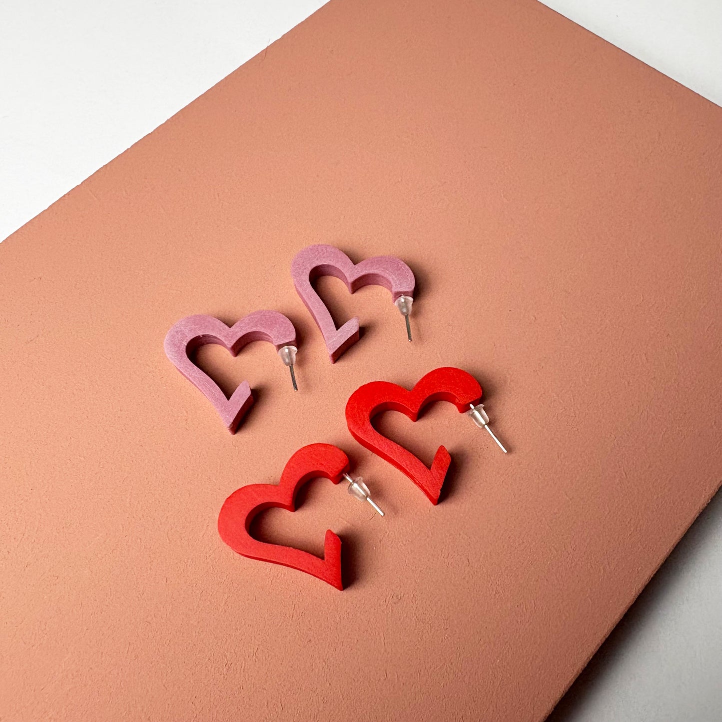 Small Heart Hoops by Will Sharp