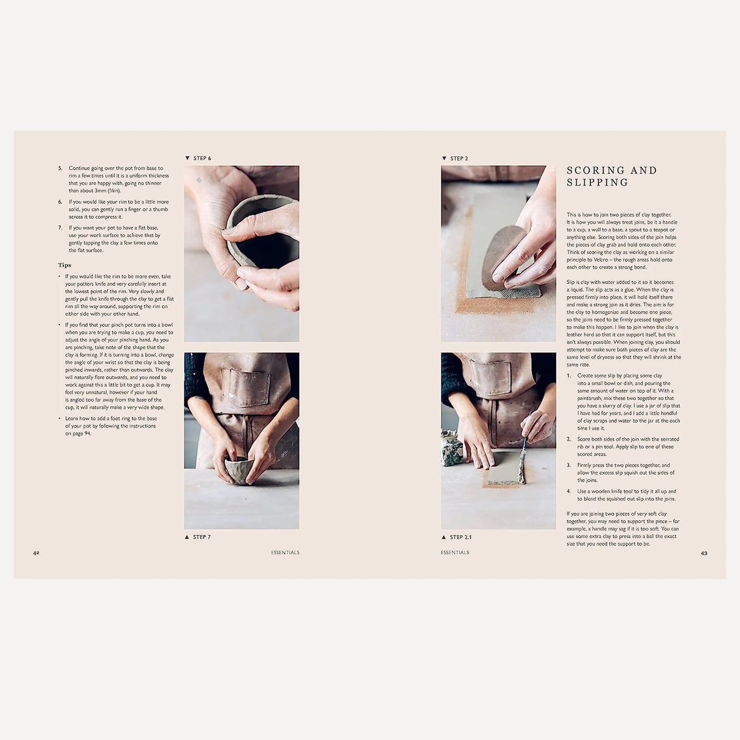Hand Built: A Modern Potter's Guide to Handbuilding with Clay