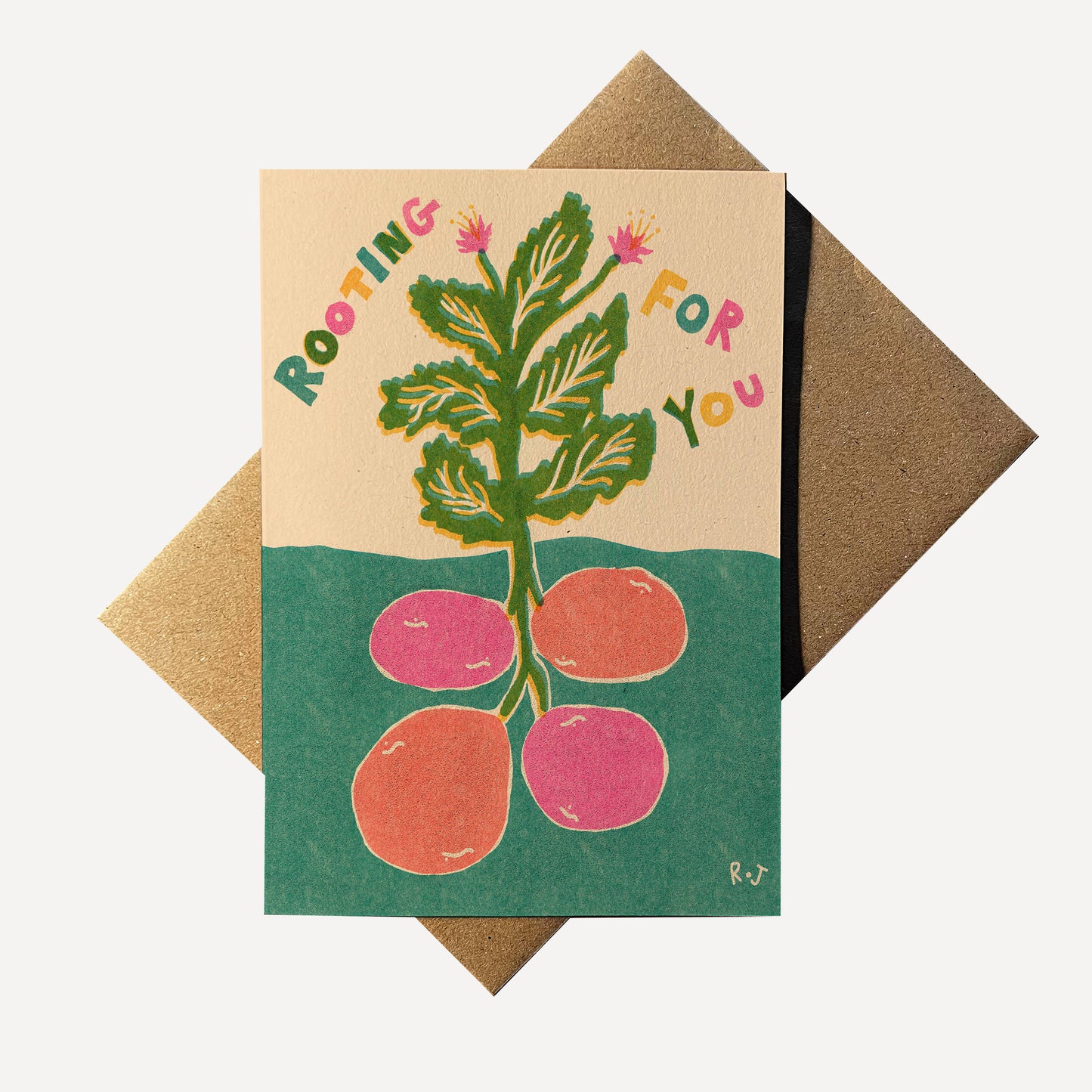 Rooting For You Greetings Card