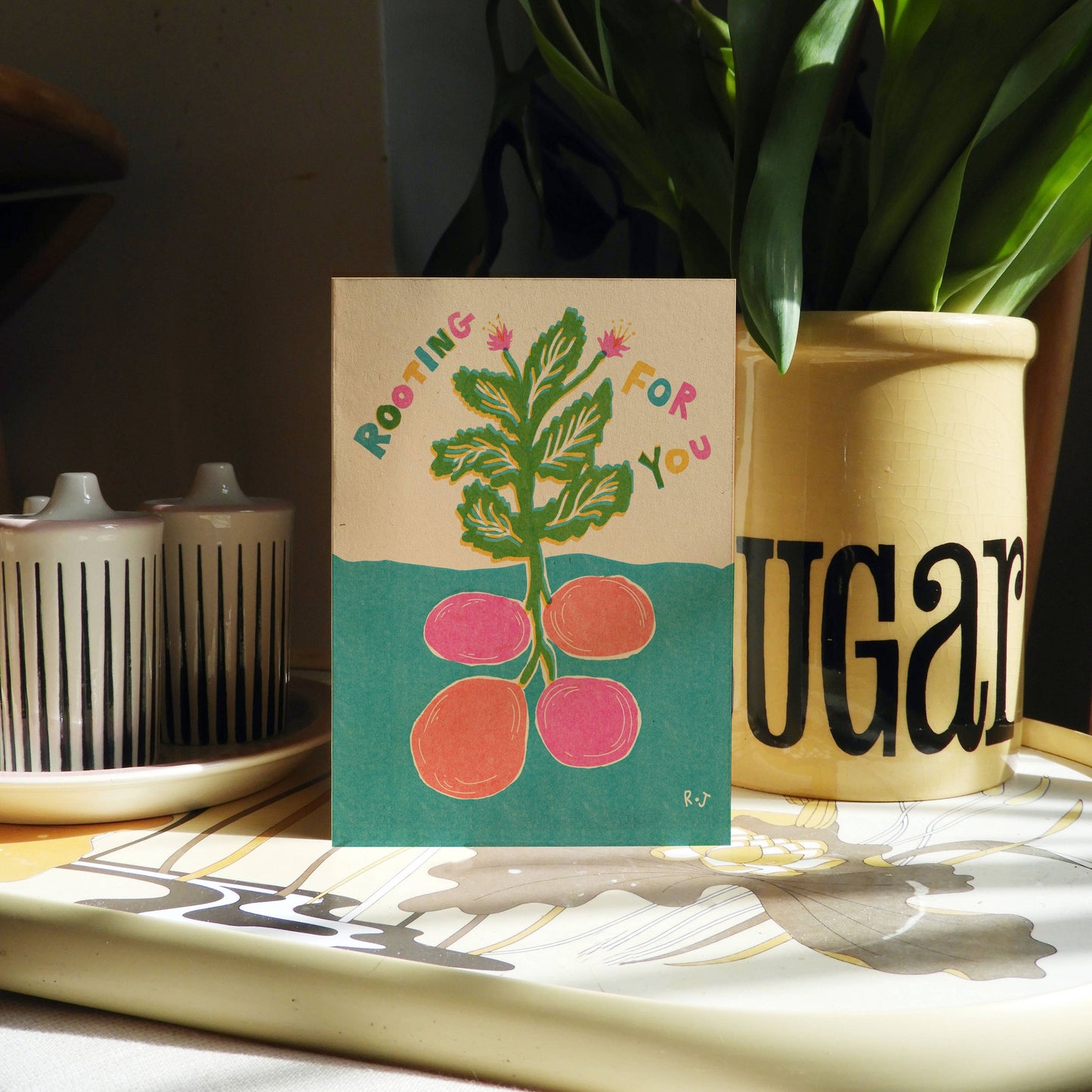 Rooting For You Greetings Card