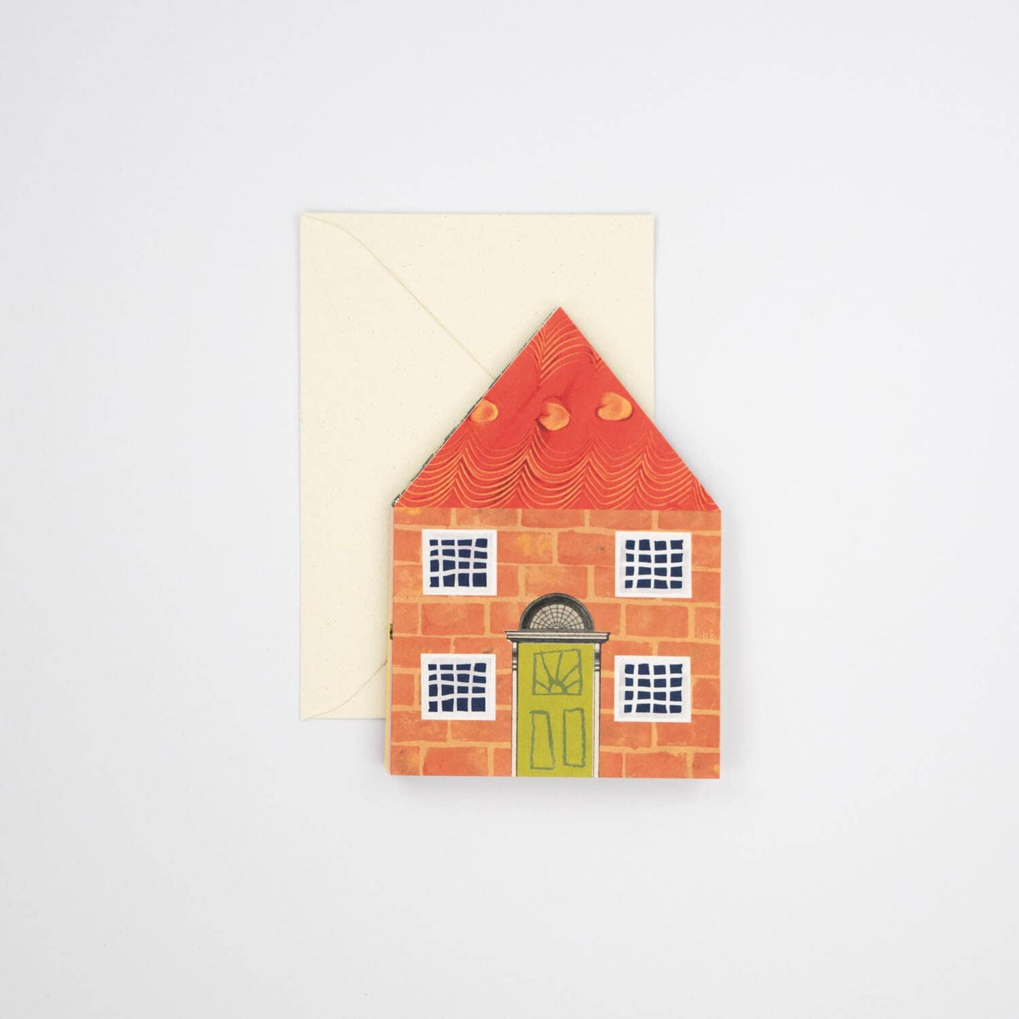 House Concertina Greetings Card