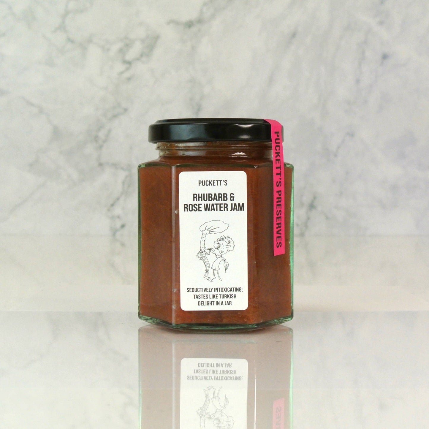 Rhubarb and Rose Water by Puckett's Pickles