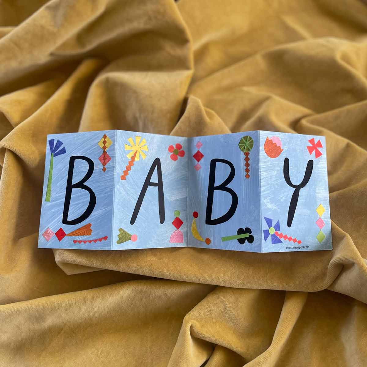 Baby Concertina Greeting Card