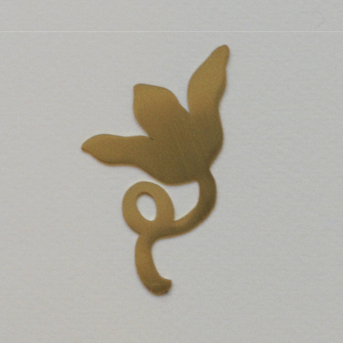 The Bloom Solid Brass Brooch