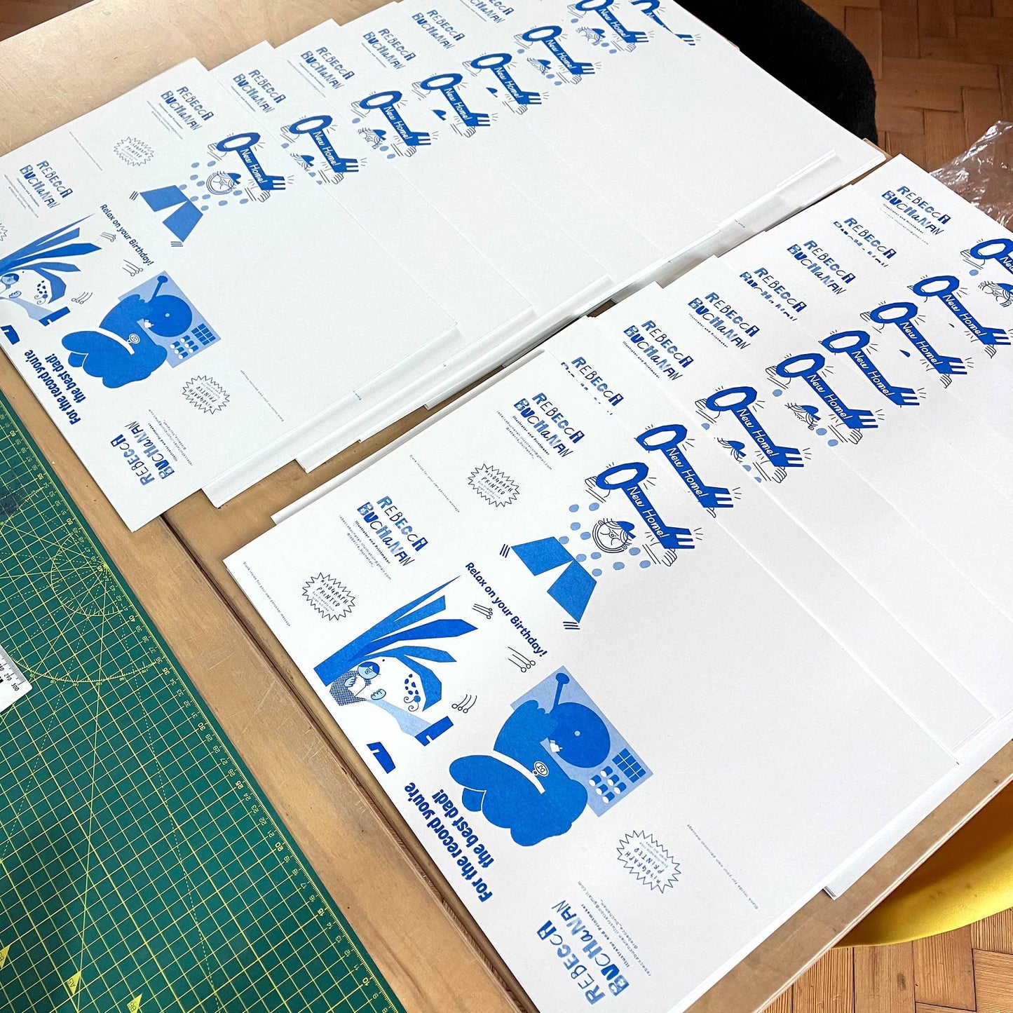 New Home Key Riso Greetings Card 