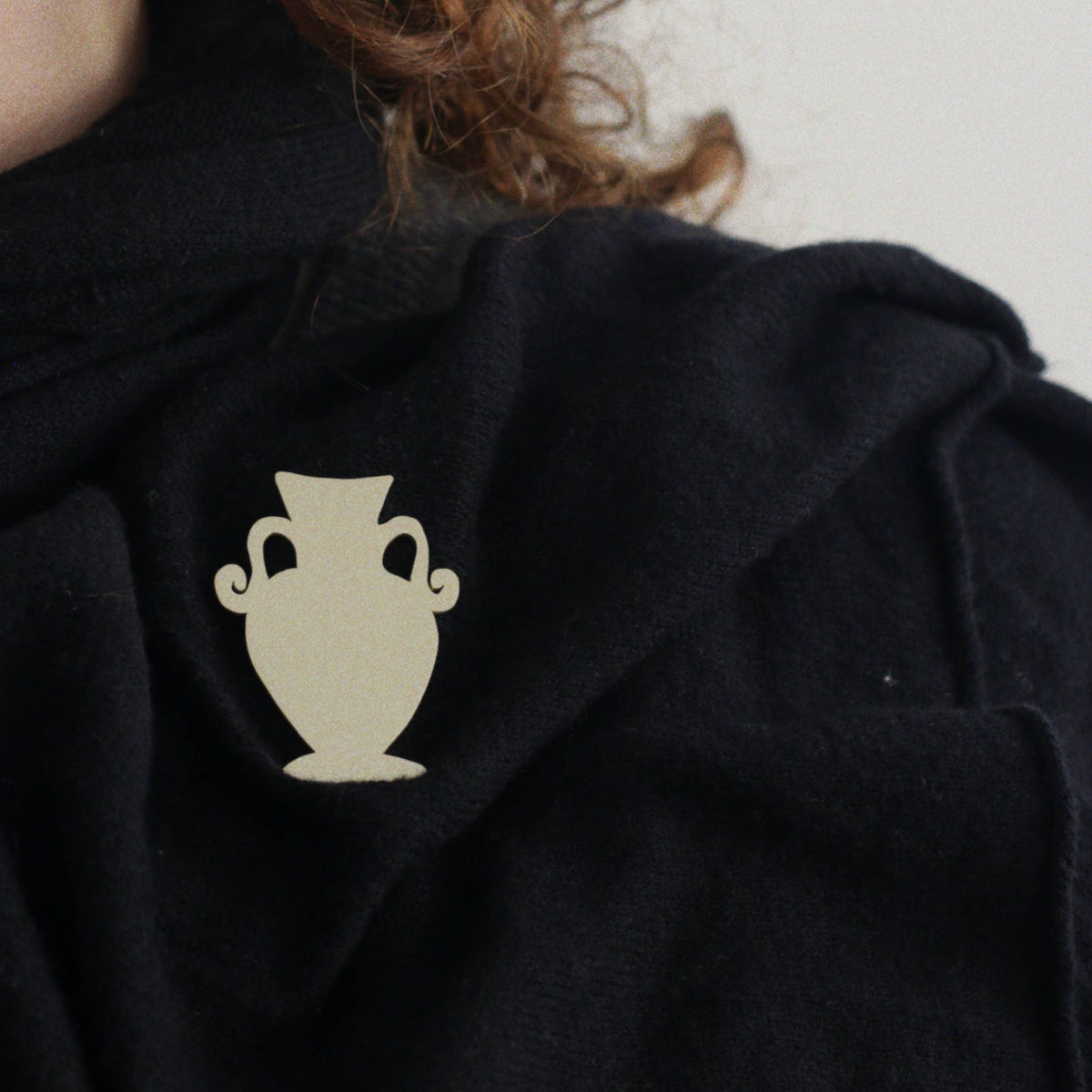 The Keepsake Solid Brass Brooch
