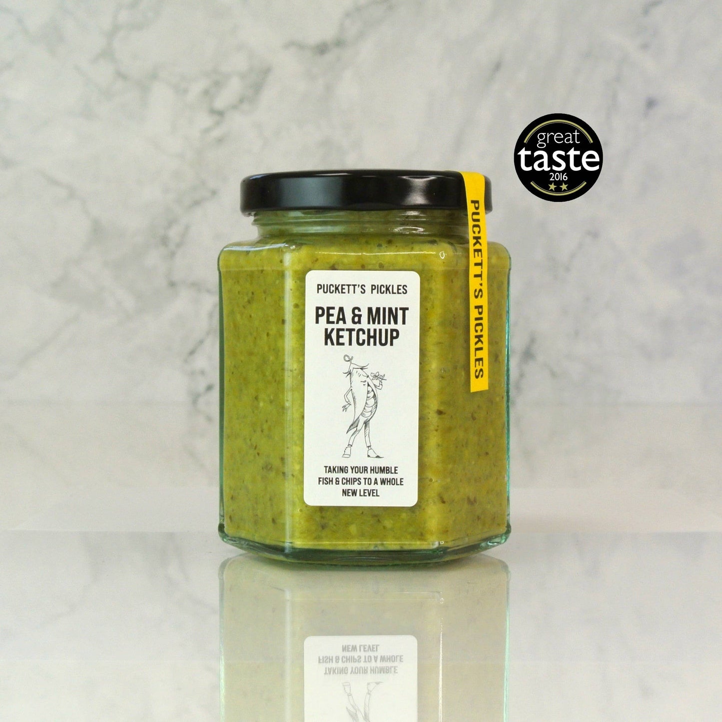 Pea & Mint Ketchup by Puckett's Pickles