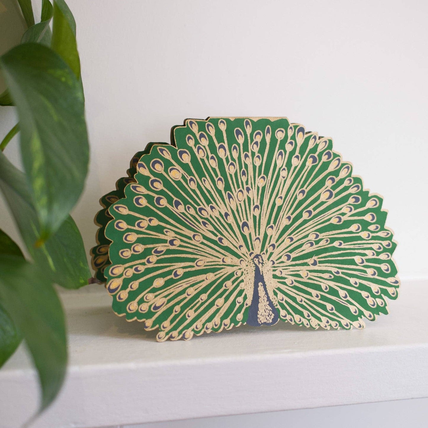 Peacock Greeting Card