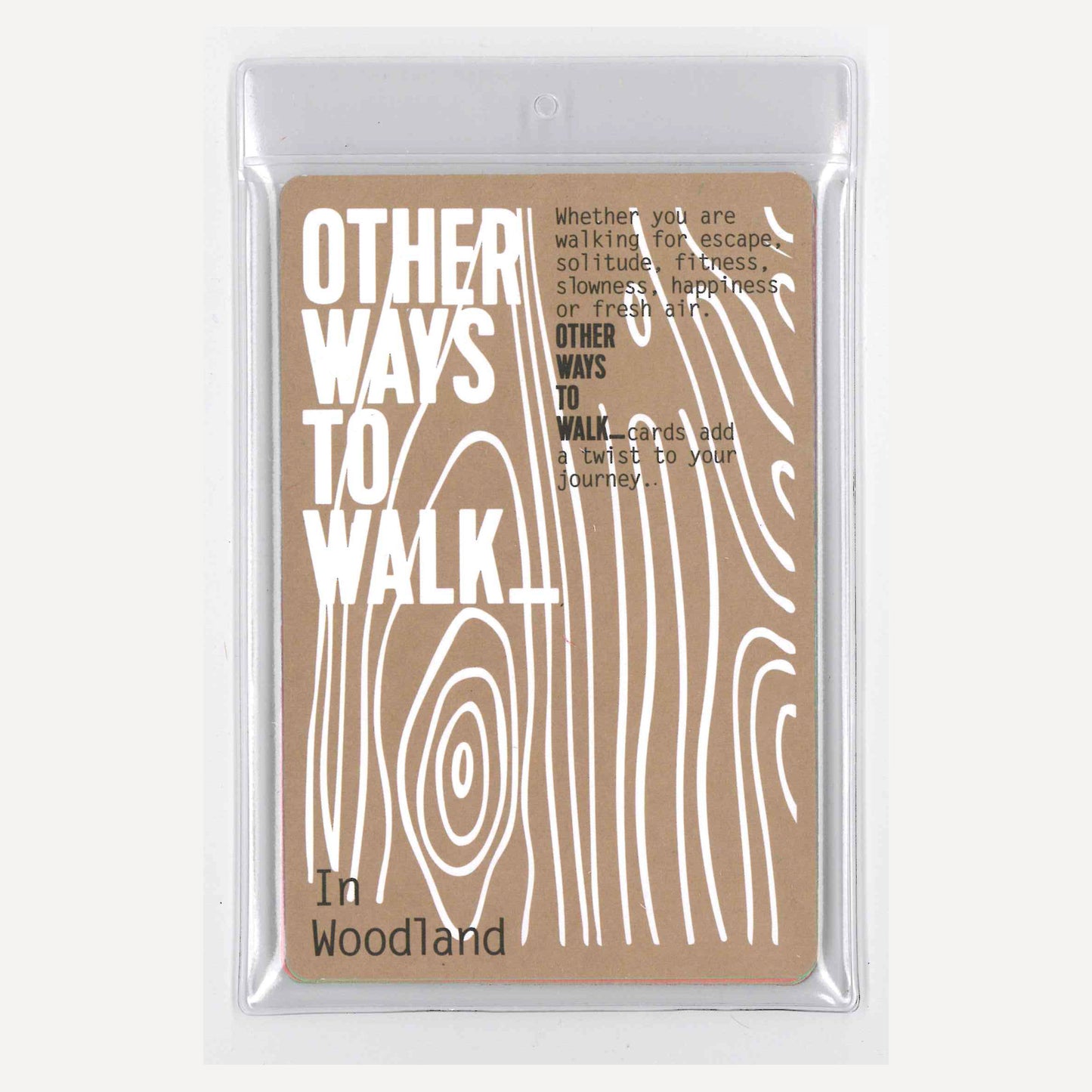 Other Ways to Walk Cards - In Woodland