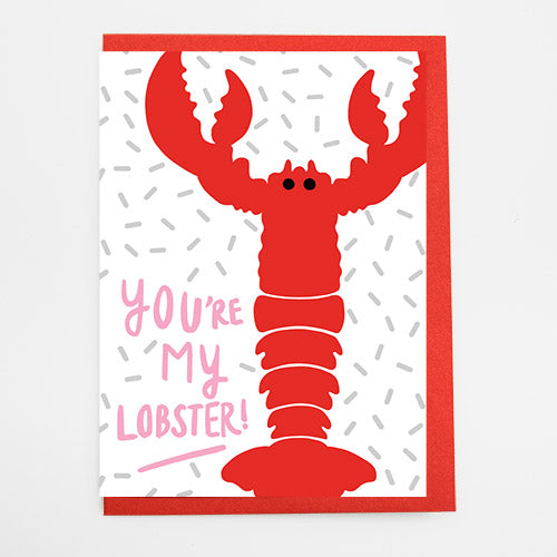 You're my Lobster Card by Alison Hardcastle