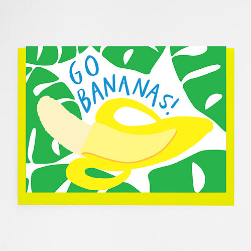 Go Bananas! Card by Alison Hardcastle