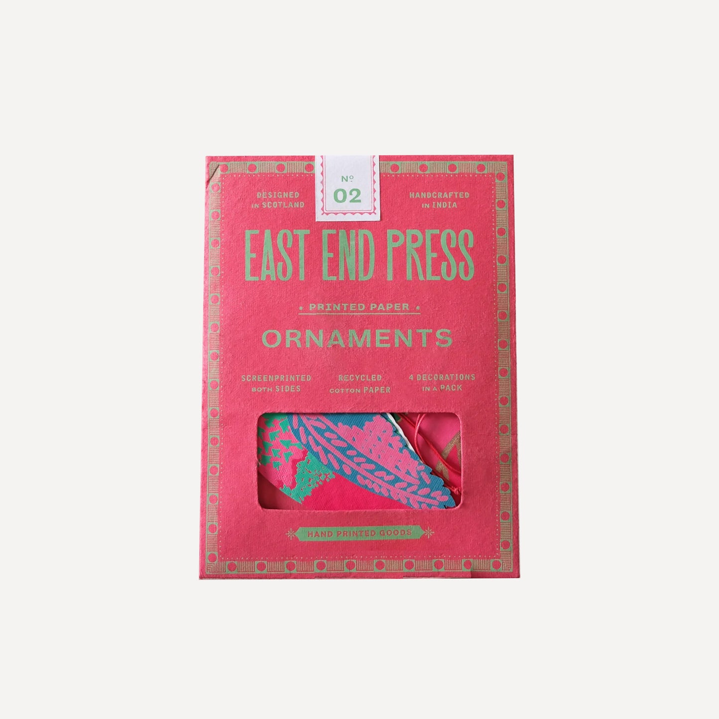 Party Birds Paper Ornaments