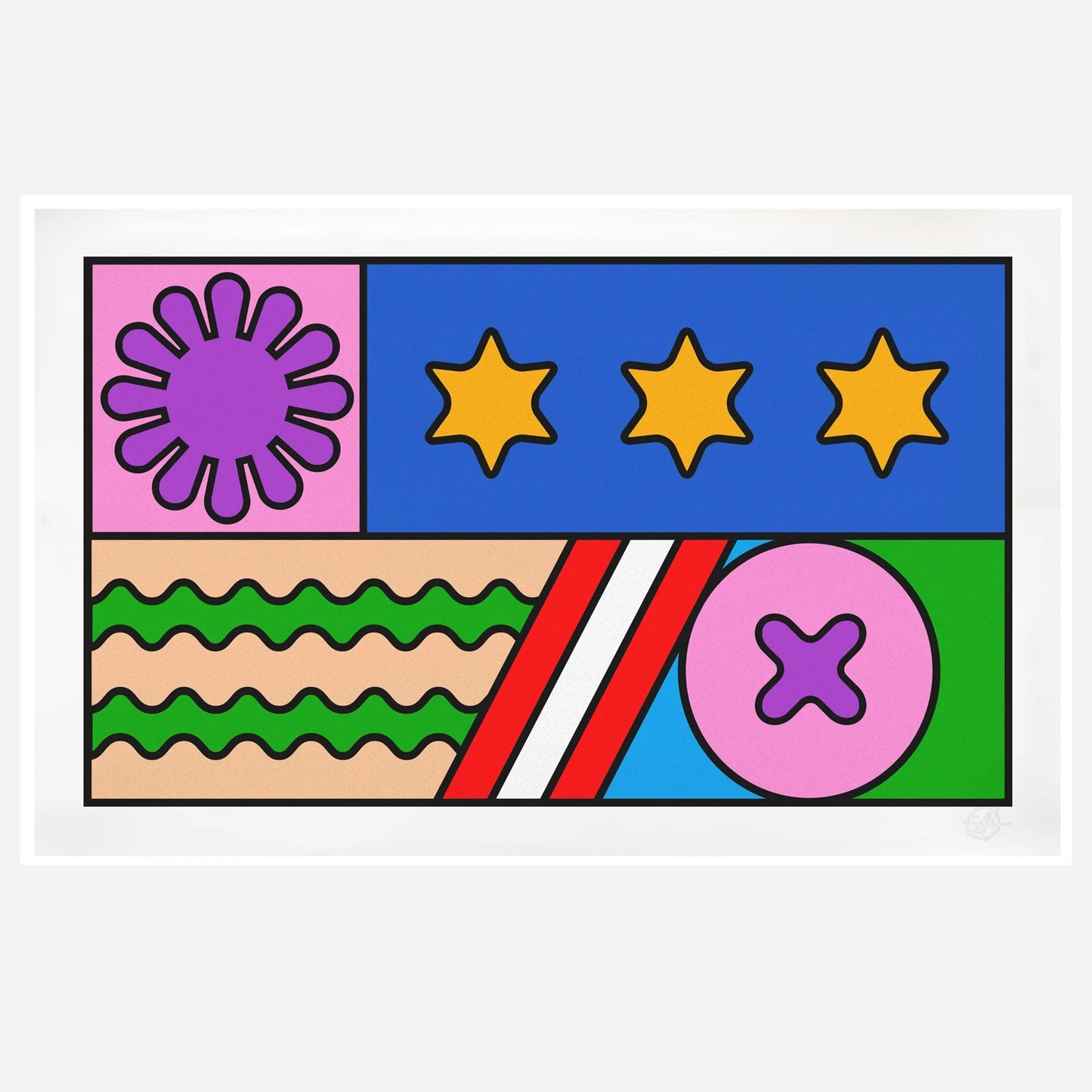 Imagined Territories A Flag for Everyone and for No One archival giclée print