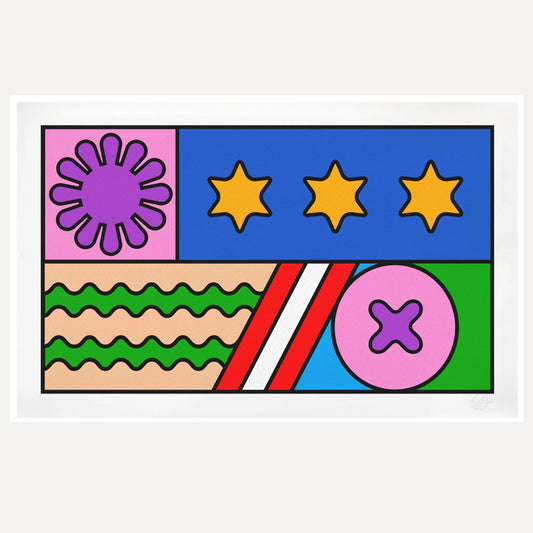 Imagined Territories A Flag for Everyone and for No One archival giclée print