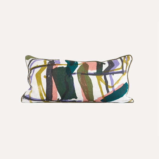 Hand Printed Cushion by Laura Slater
