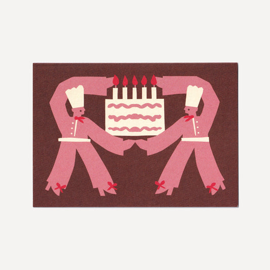 Birthday Chefs Greetings Card