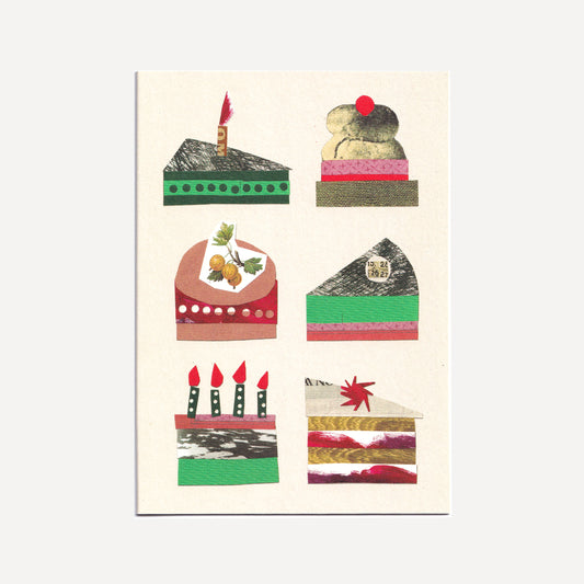 Cake Assortment Greetings Card
