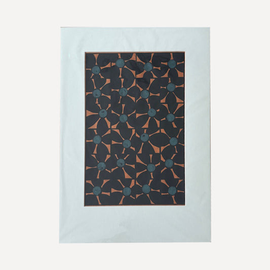 Flowers III Mounted Print