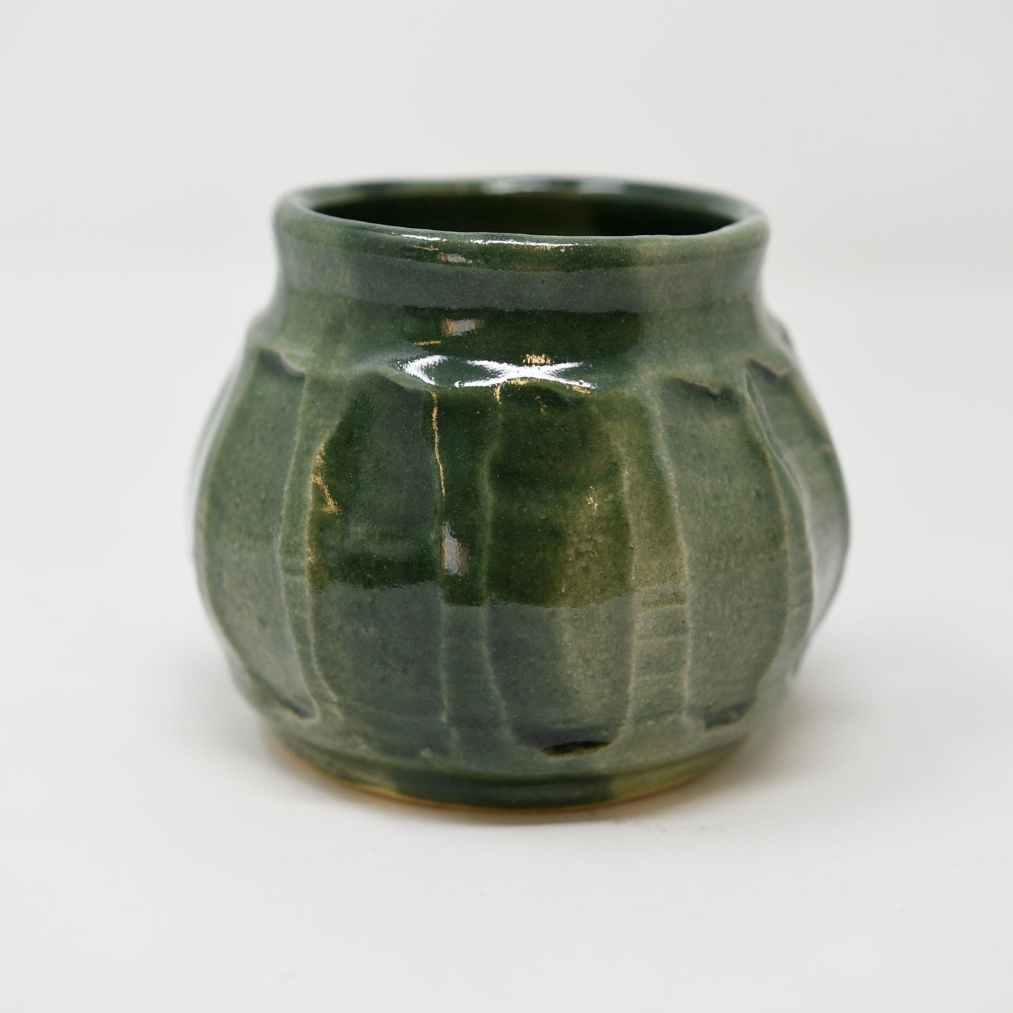 Mini Ceramic Pot by Mel Grunnell