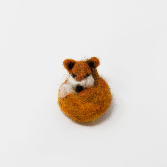 Fox Cub Brooch by Helen Riddle