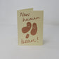 Human Bean Card by Kirstie Williams