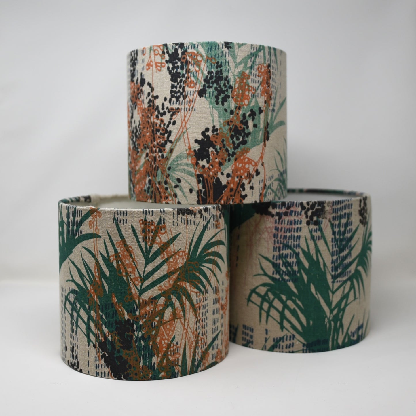 Small Lampshade in Foliage Print by Ali Appleby