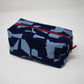 Screen Printed Zipper Pouch by Sophie Amelia Design