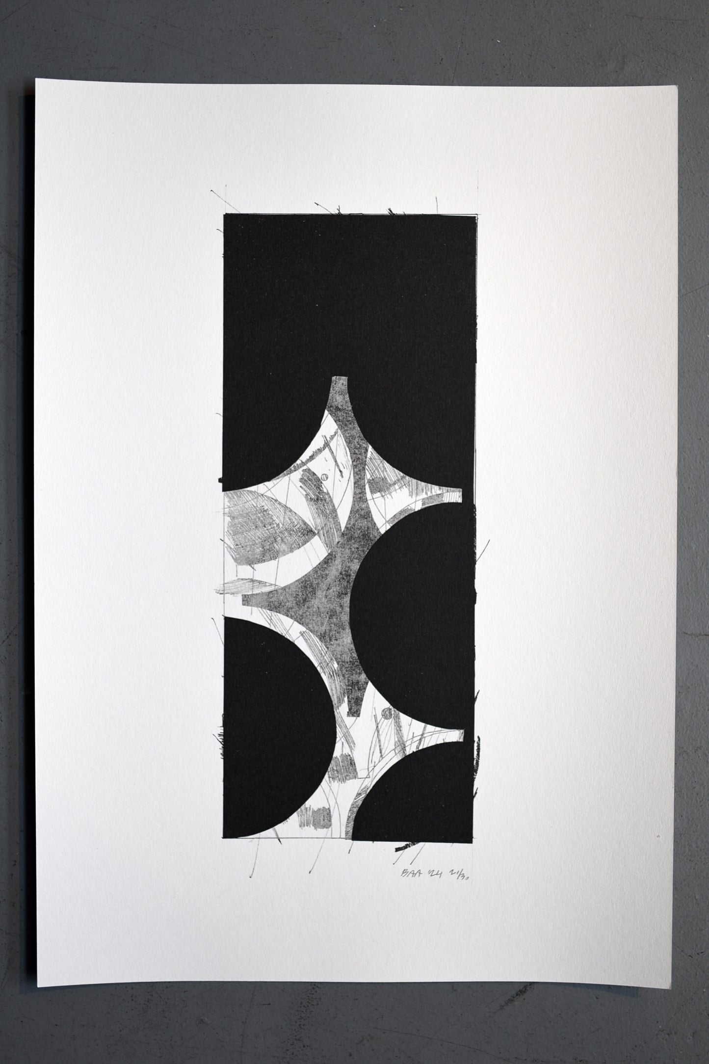 'Untitled' Print by Bijan Amini-Alavijeh