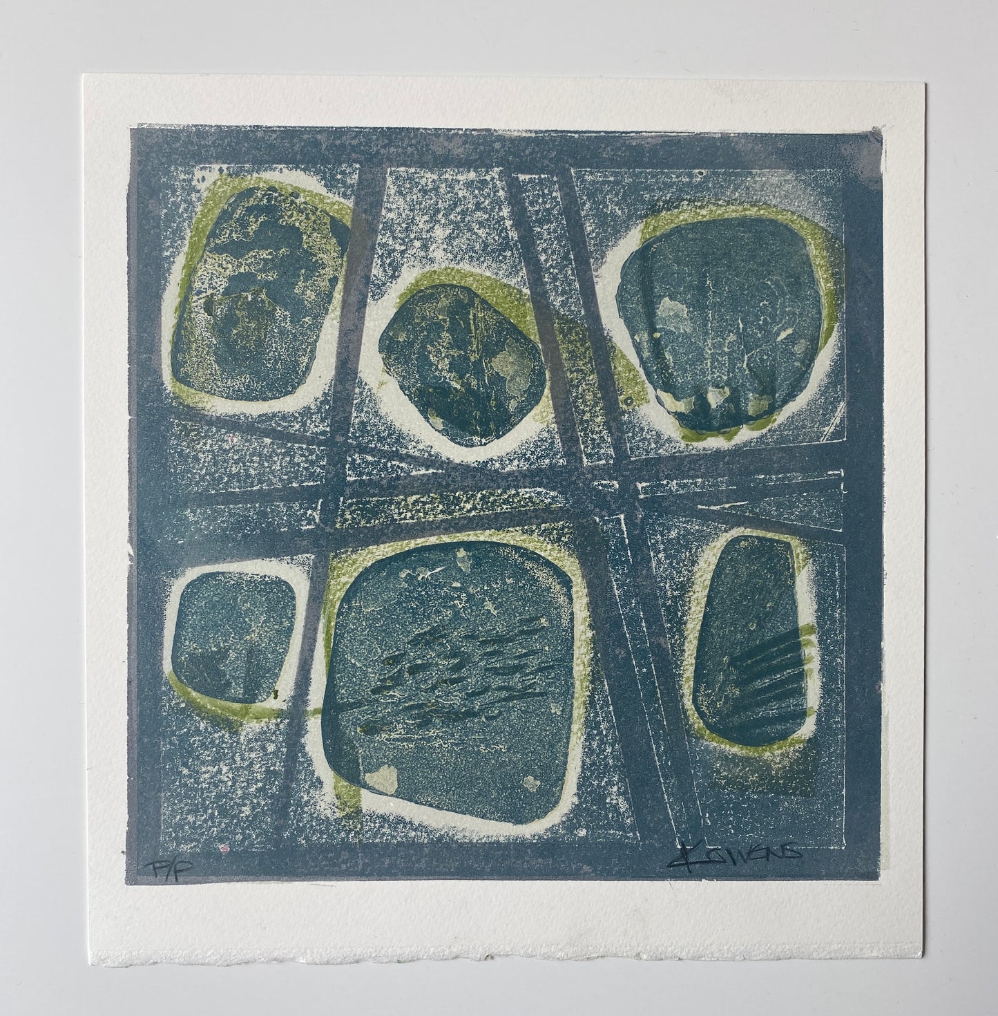 Original Collagraph by Kate Owens