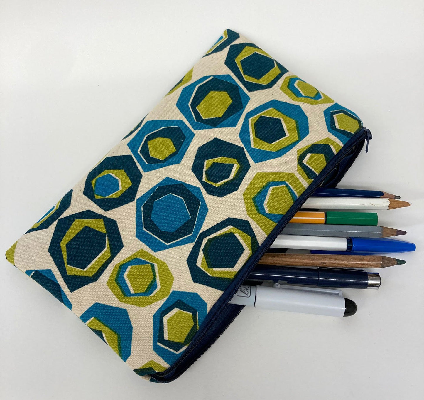 Screen Printed Pencil Case by Kirstie Williams