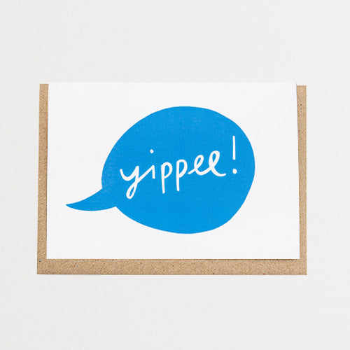 Yippee! Card by Alison Hardcastle