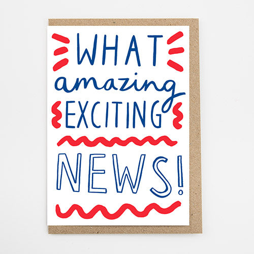 Amazing News! Card by Alison Hardcastle