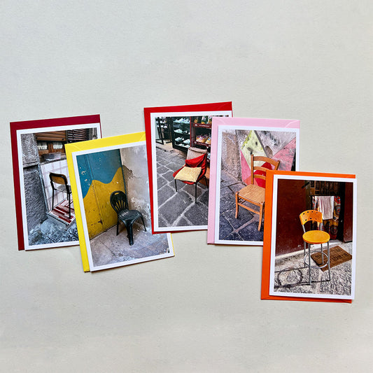 'Take a Seat' Greeting Cards by Hannah Platt