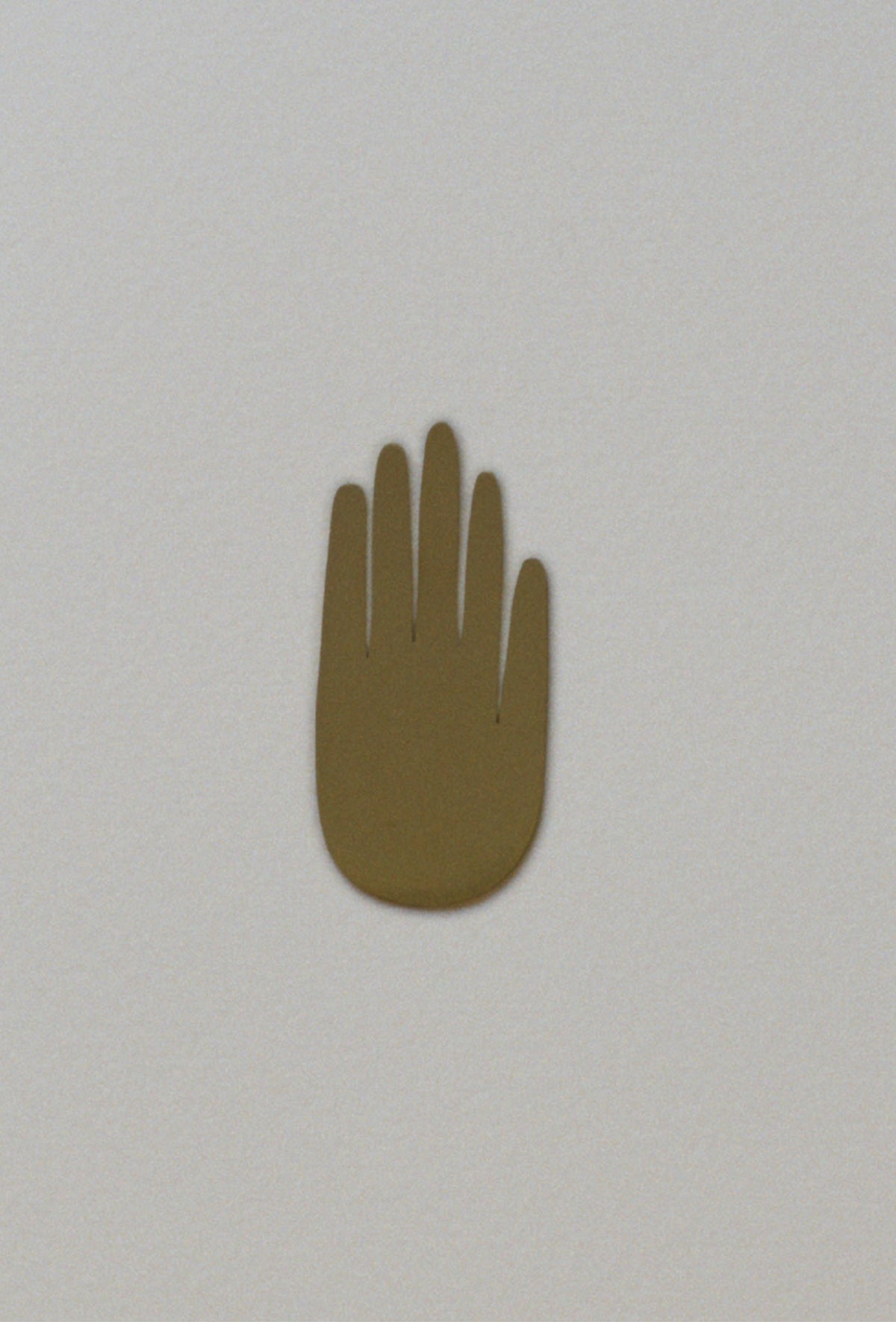 The Maker Solid Brass Brooch