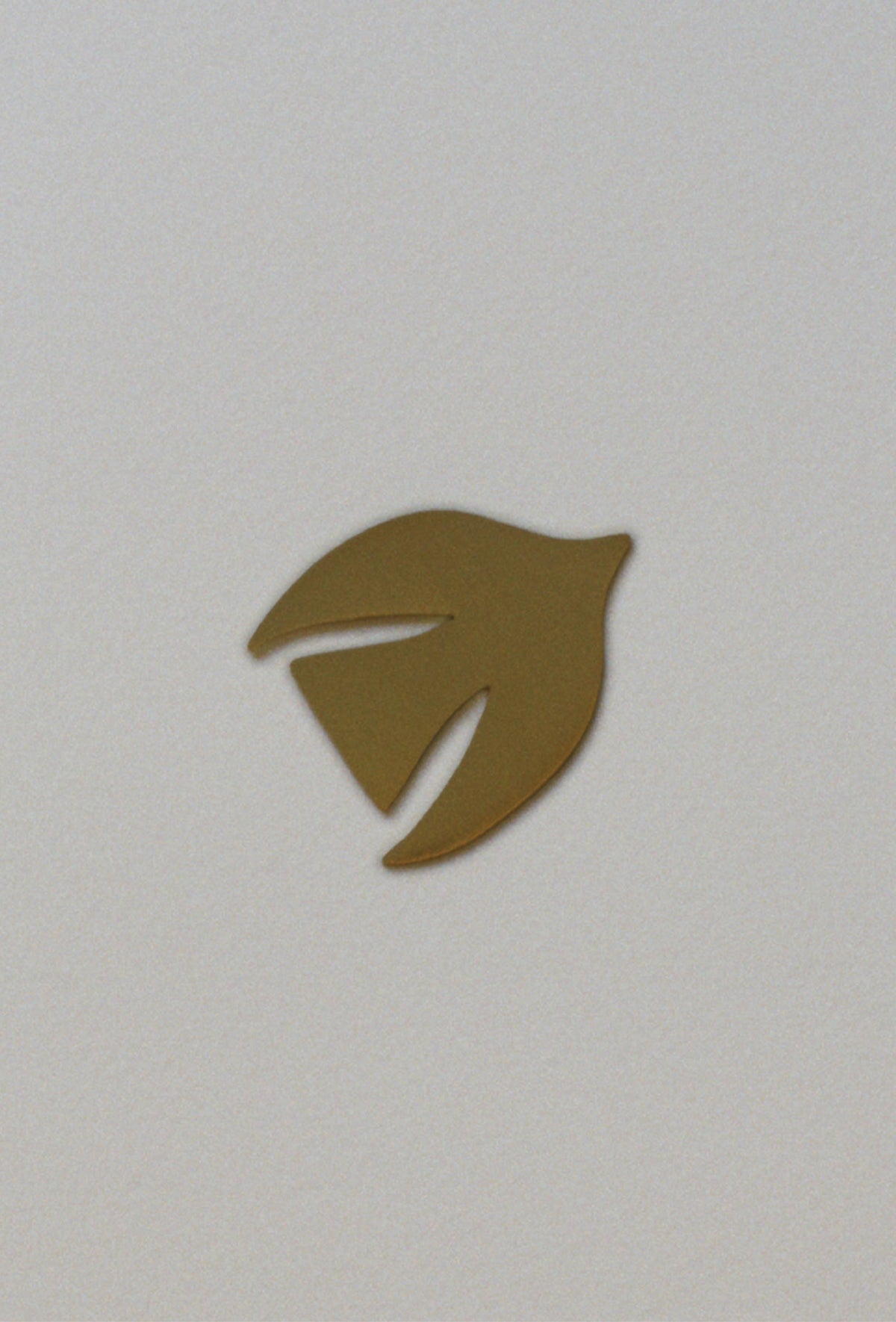 The Wayfarer Solid Brass Brooch