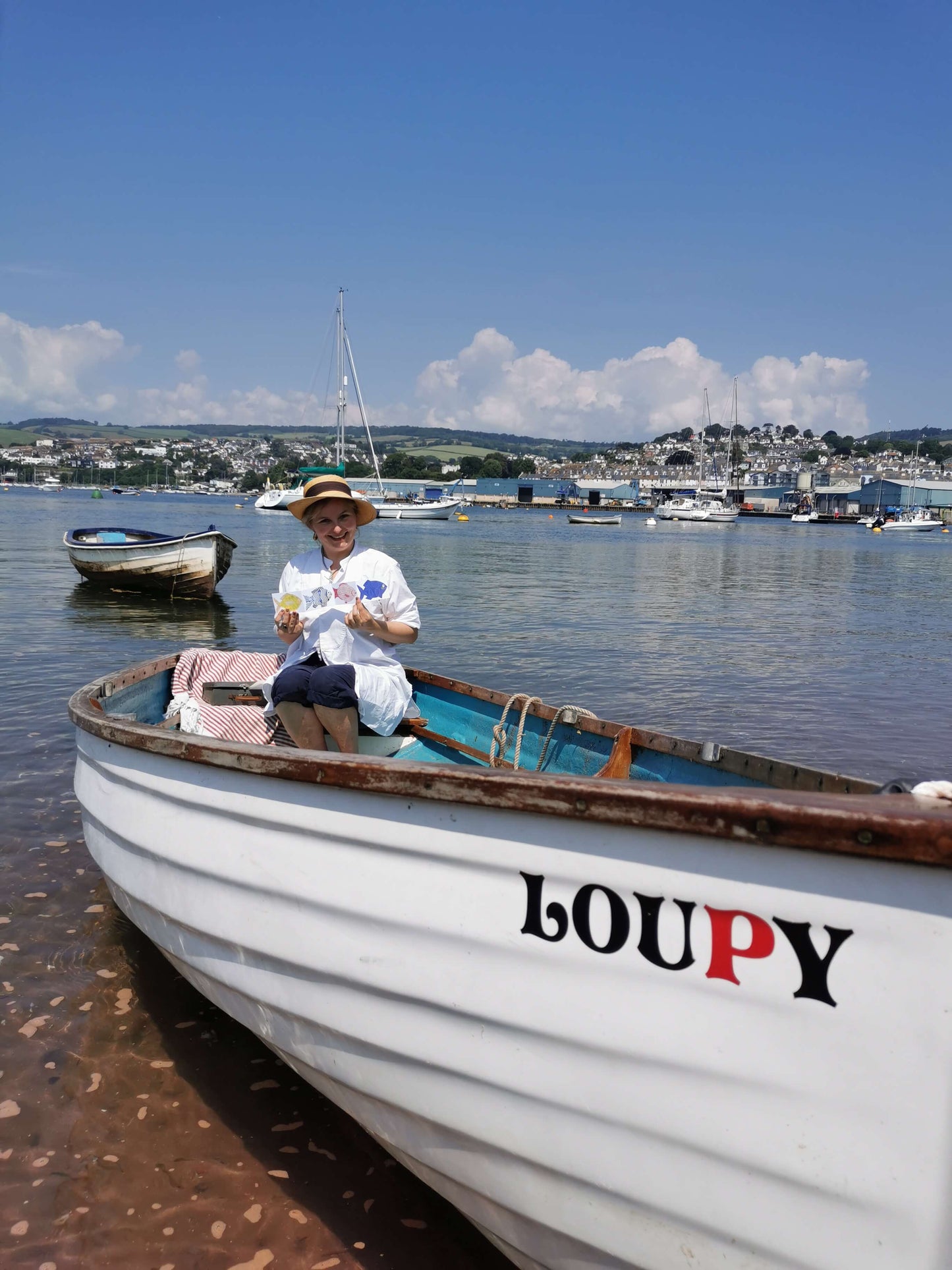Fish Concertina Greetings Card