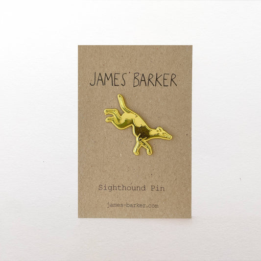 Sighthound Pin Badge