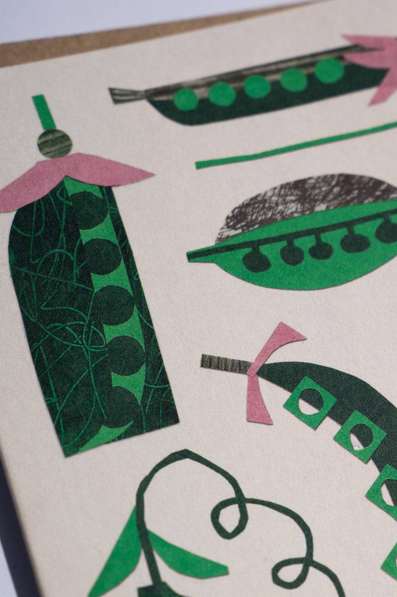 Peas Greetings Card