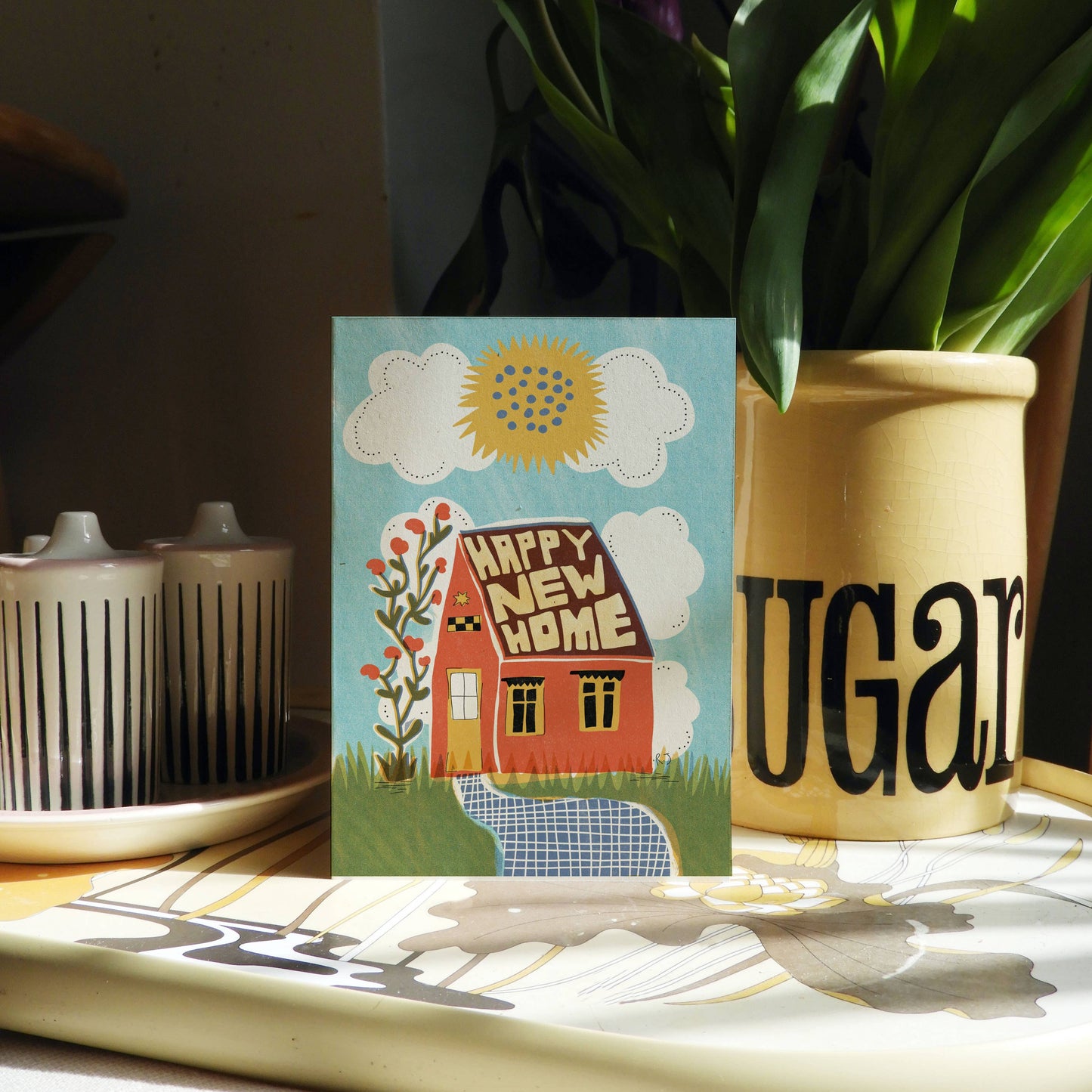 Happy New Home Greetings Card