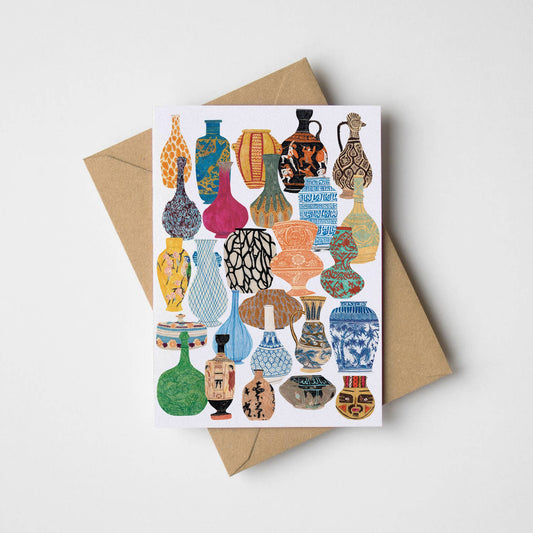 Vases Greeting Card